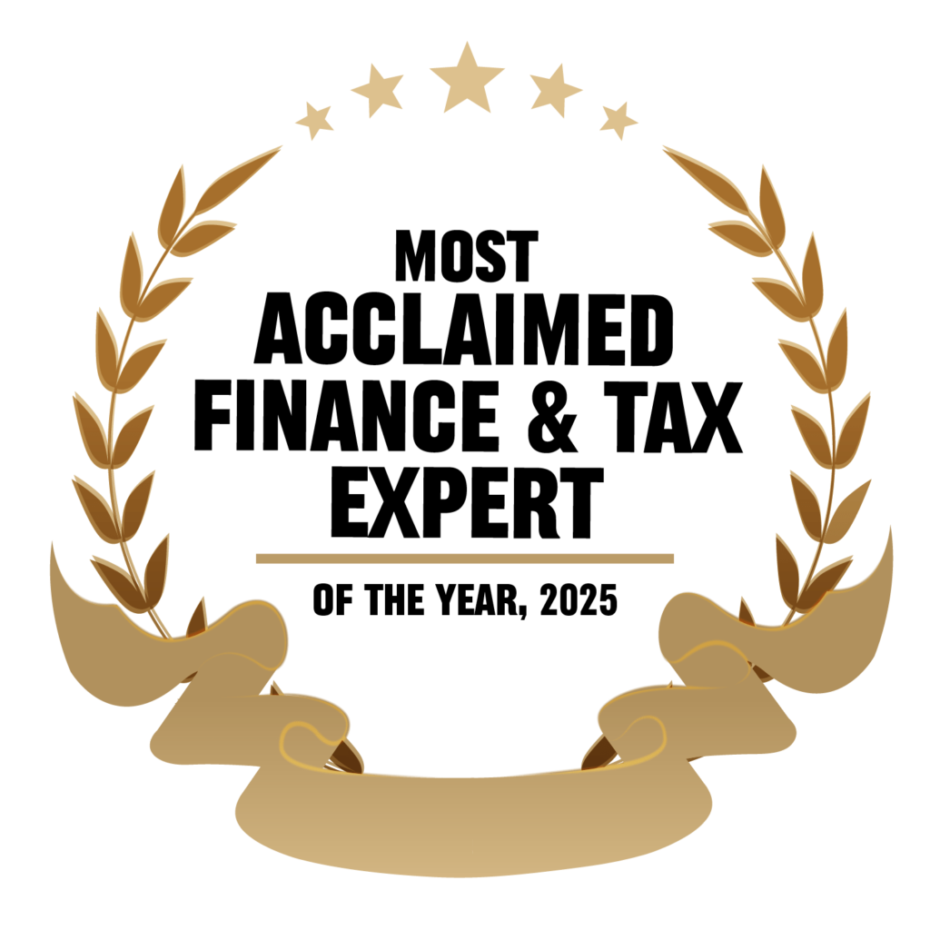 Most Acclaimed Finance & Tax Expert of the Year, 2025 Logo