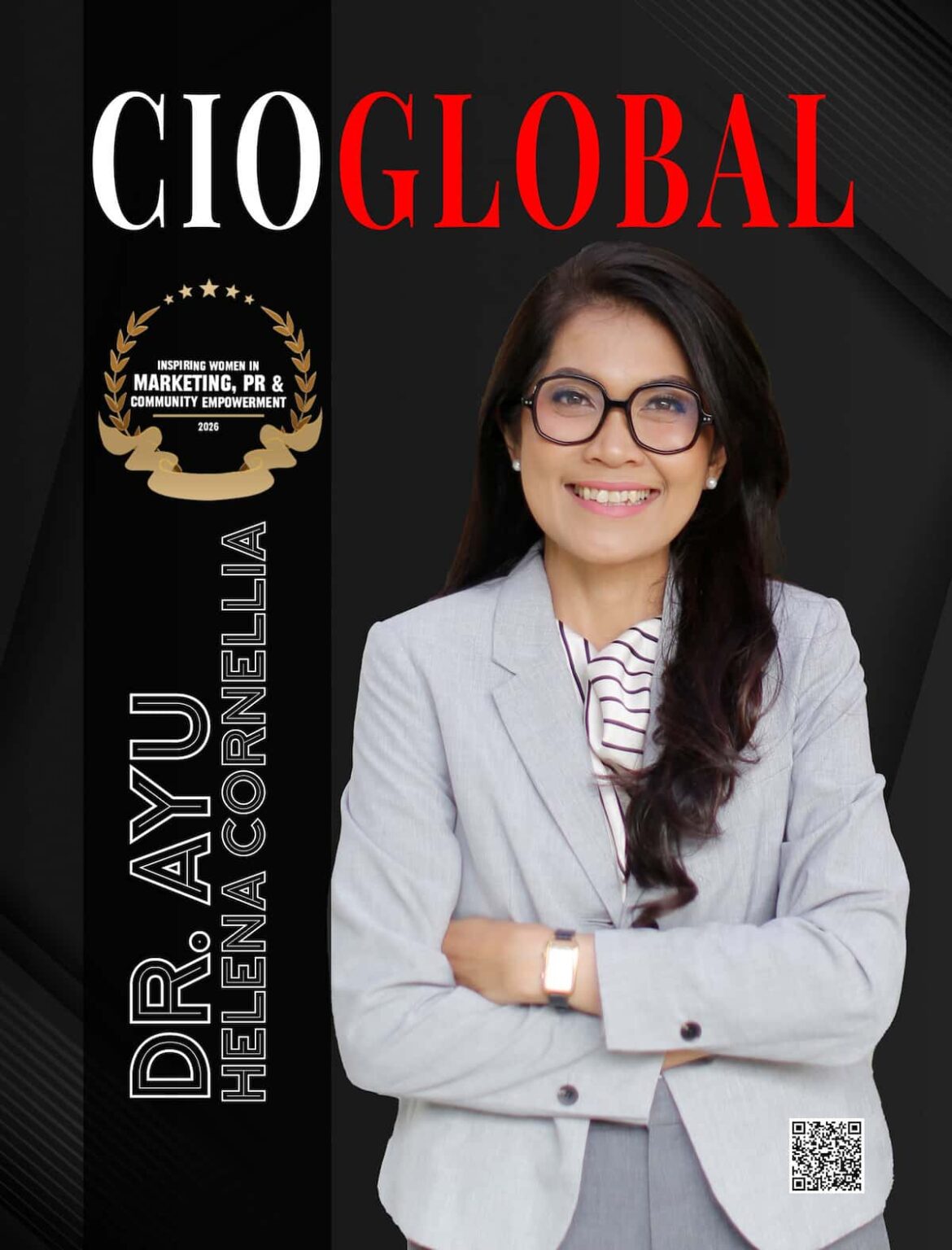 The CIO Global — Dr. Ayu Helena Cornellia cover